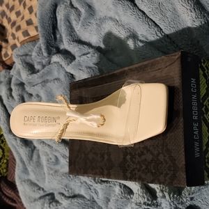 Cape Robbin sandals flash sale $25 nwot